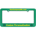 Silkscreen Plastic License Plate Frames (Style E_Two Hole)